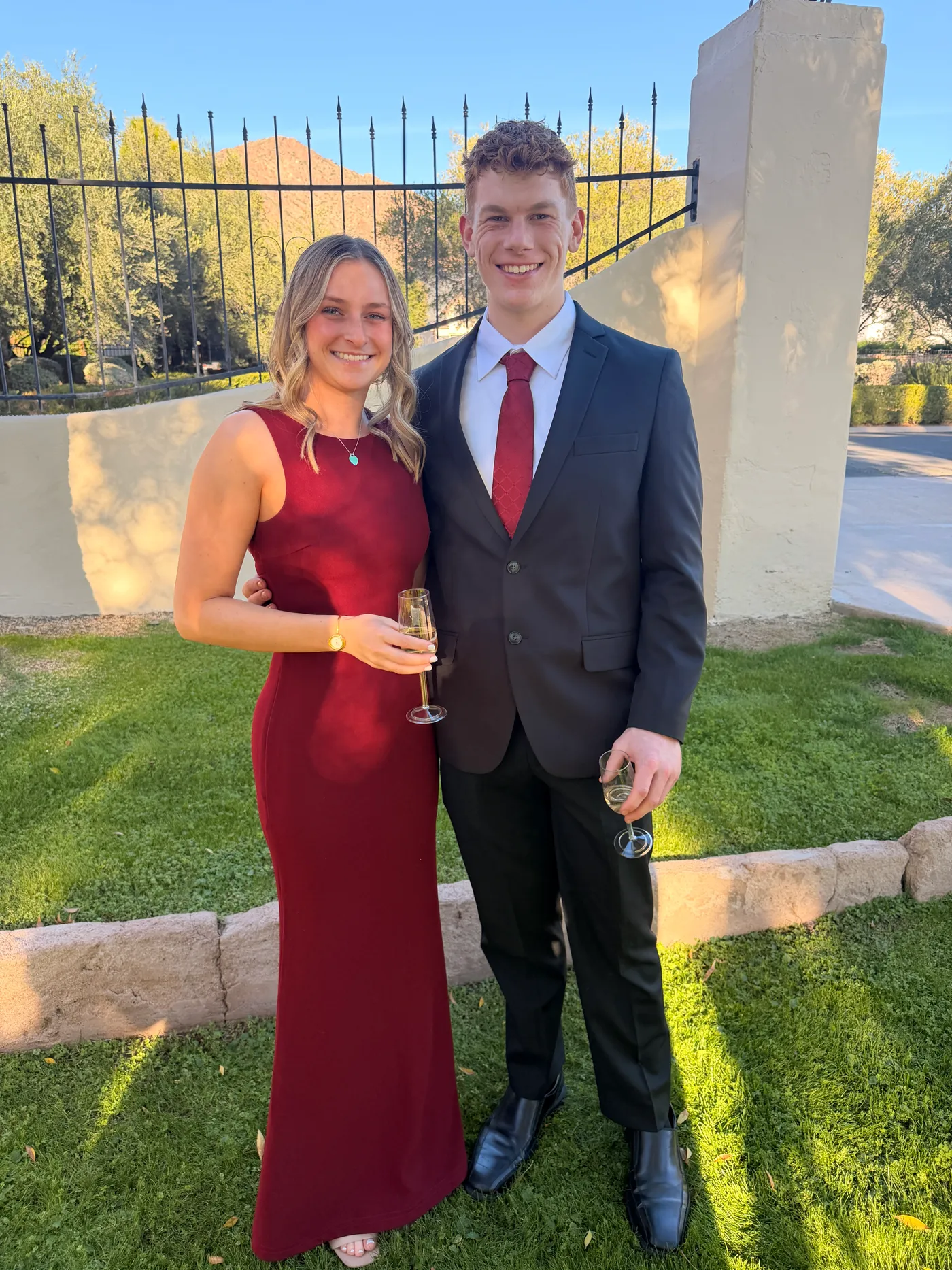 Brady and Lexie in Barcelona